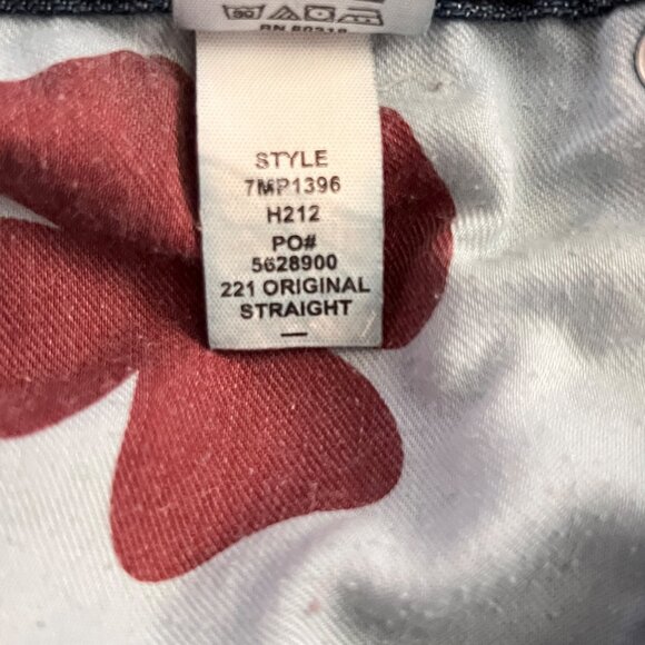 Lucky Brand 221 Original Straight Jeans Mens 32 Denim Med. Wash Classic Fit - Picture 6 of 14